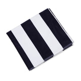 STRIPED LUXURY COTTON TERRY BEACH TOWEL