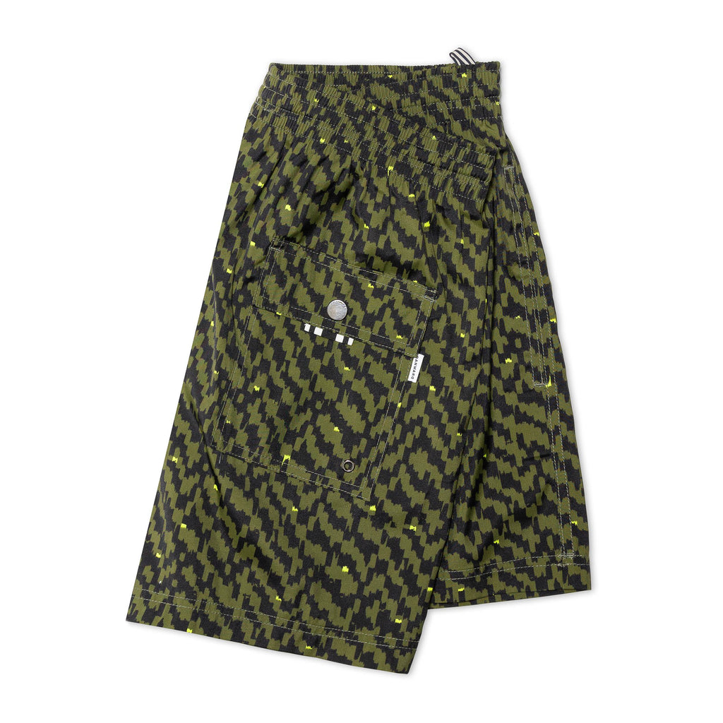 ELASTICATED MID-LENGTH SWIM BOXER