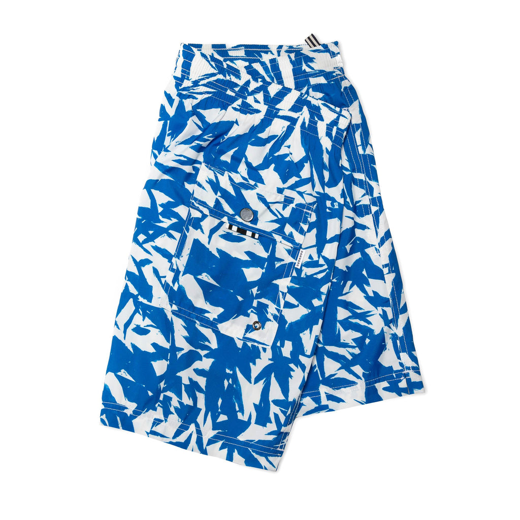 ELASTICATED MID-LENGTH SWIM BOXER