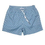 OCEAN ELASTICATED MID-LENGTH SWIM BOXER