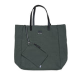 MIDSIZE NYLON TOTE BAG WITH INTERNAL POCHETTE
