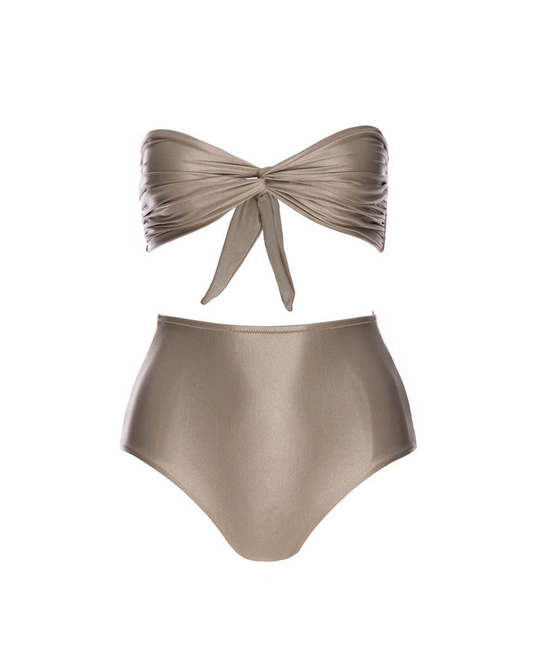 GOLD ISCHIA HIGH WAISTED BOTTOM