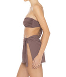 COCONUT SHORT LYCRA WRAP