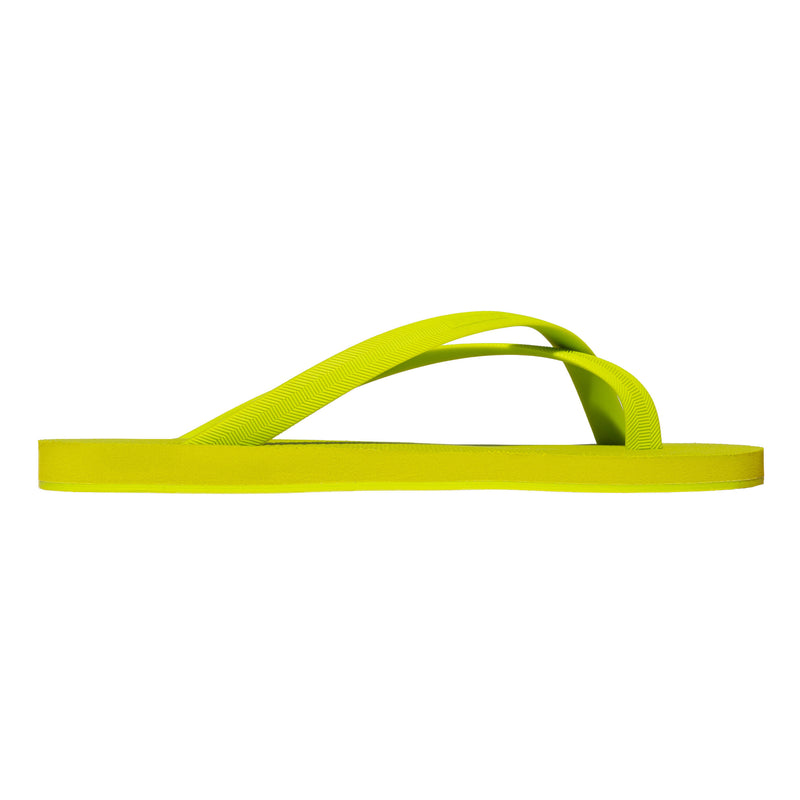 LEMON CROSS-TOE FLIP FLOP
