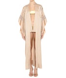 KIMONO WITH EMBROIDERY