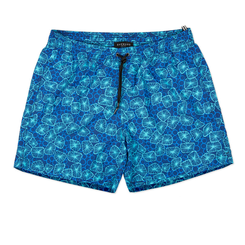 PRINTED ELASTICATED MID-LENGTH SWIM SHORT JELLYFISH MOTIF