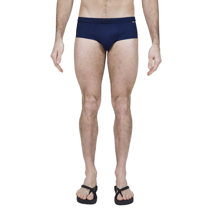 NAVY LYCRA BRIEF