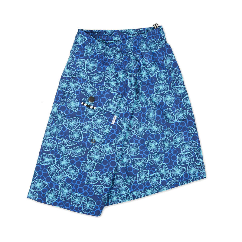 PRINTED ELASTICATED MID-LENGTH SWIM SHORT JELLYFISH MOTIF