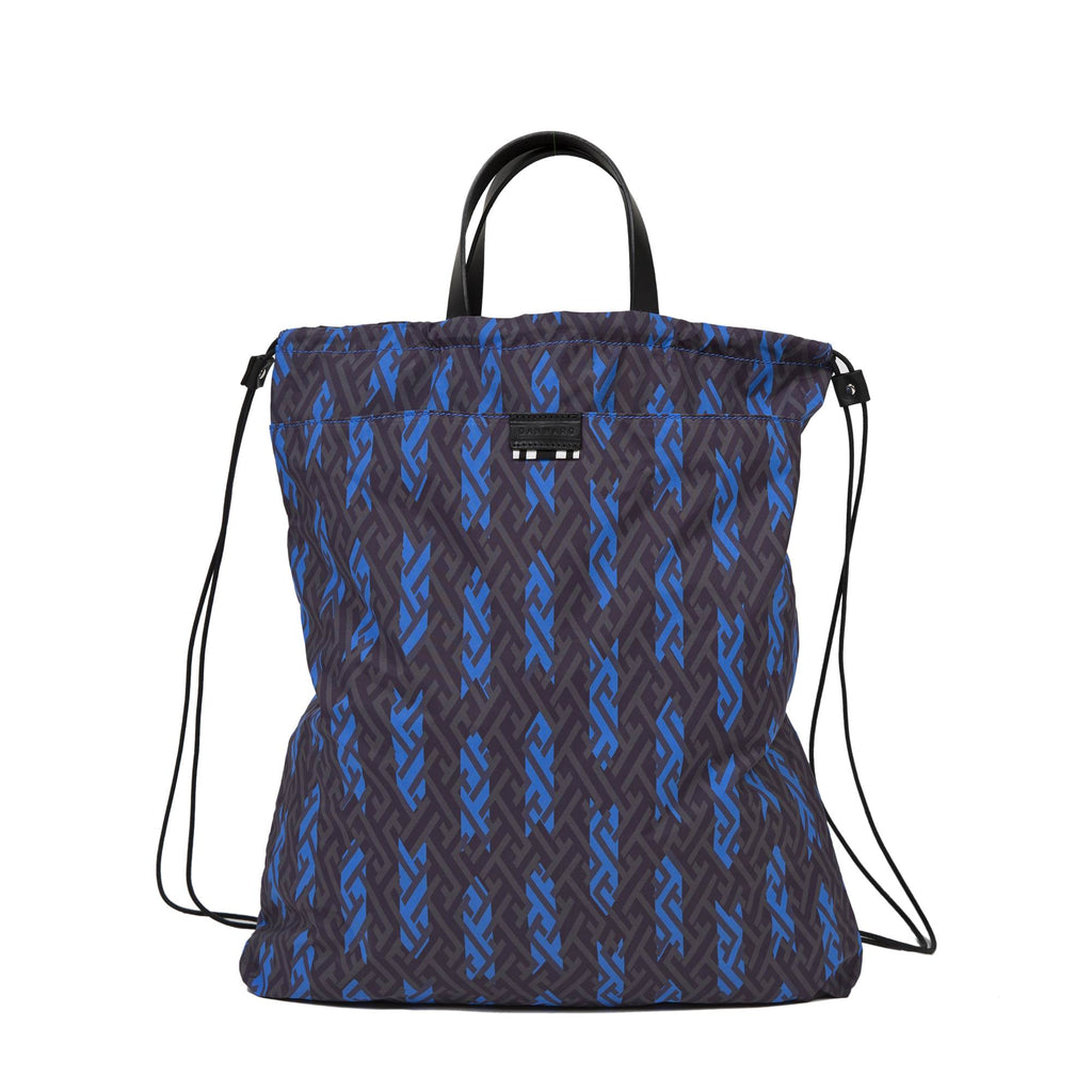 SMALL NYLON TOTE | BACK PACK WITH PRINT