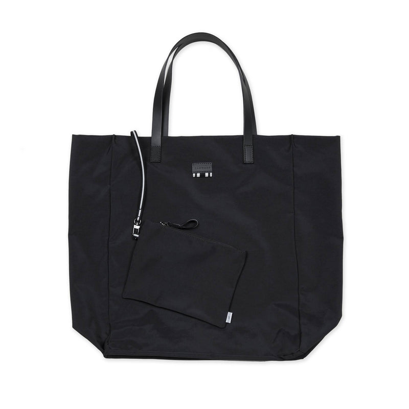 MIDSIZE NYLON TOTE BAG WITH INTERNAL POCHETTE