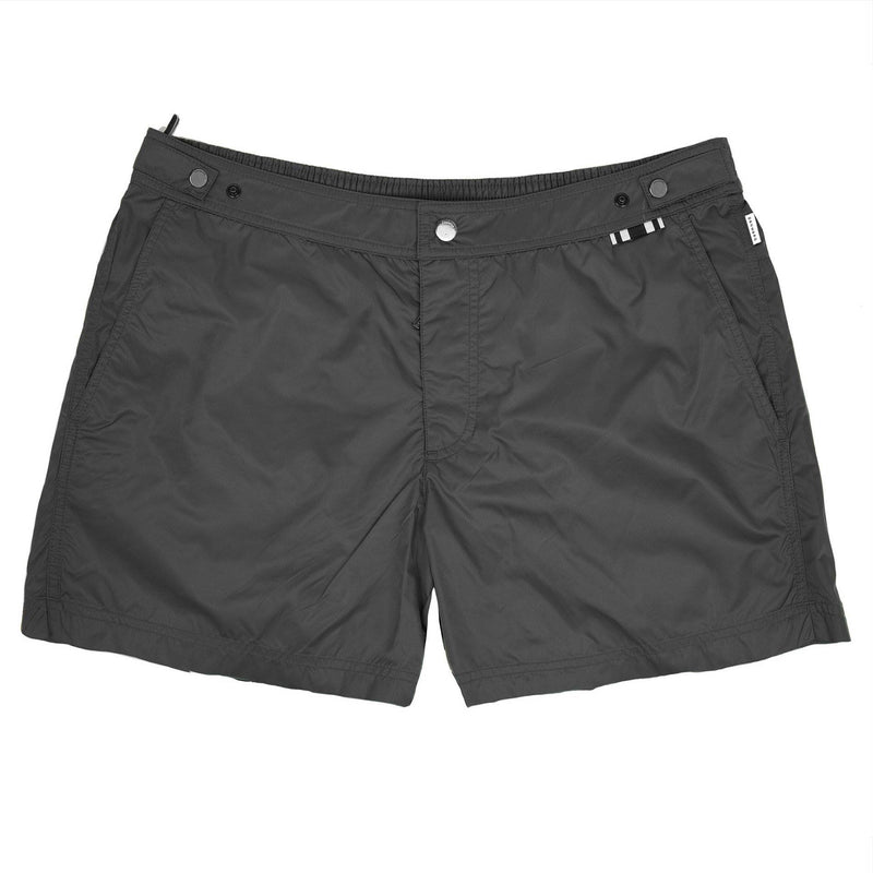 DARK GREY TAILORED SWIM SHORT