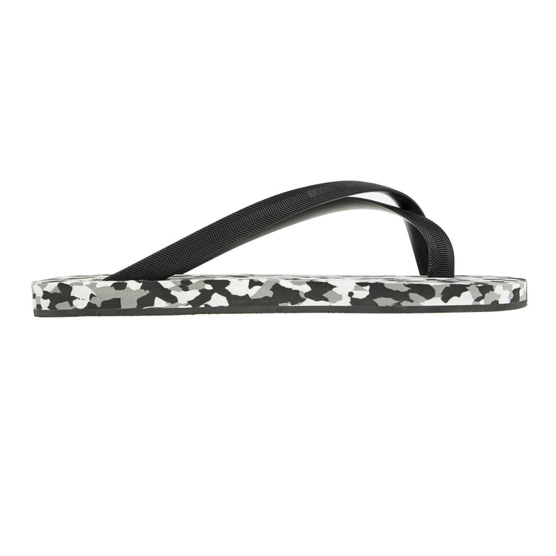 BICOLORED CROSS TOE FLIP-FLOP, CAMOUFLAGE