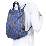 SMALL NYLON TOTE | BACK PACK WITH PRINT