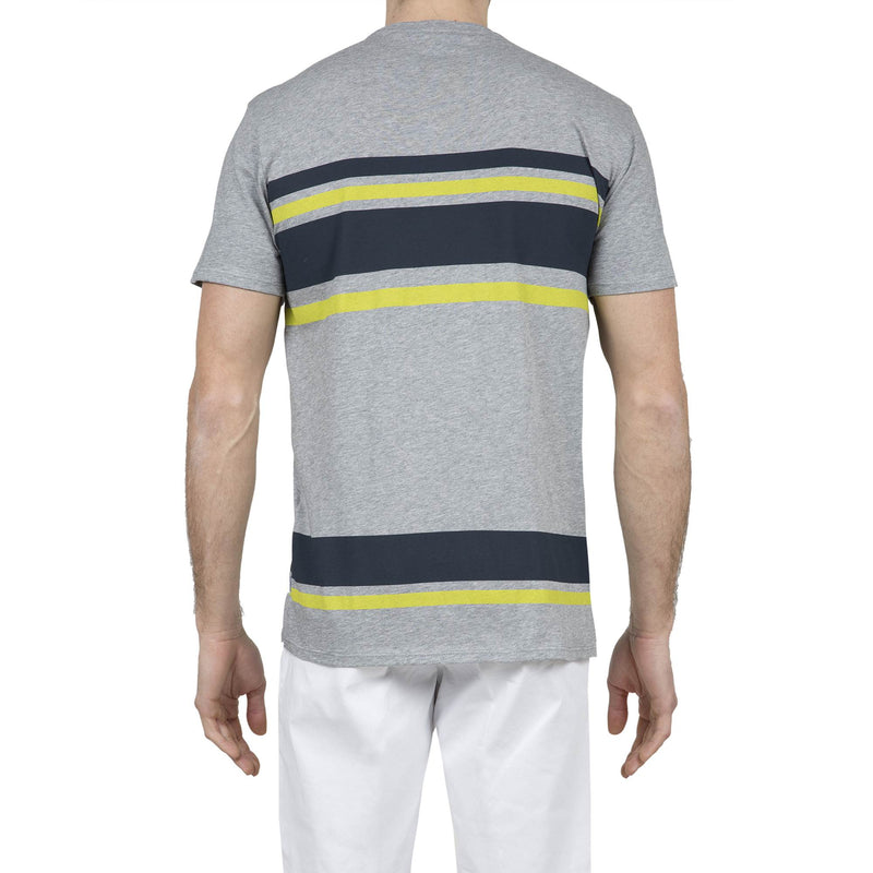 COTTON JERSEY T-SHIRT WITH BICOLOR PRINT