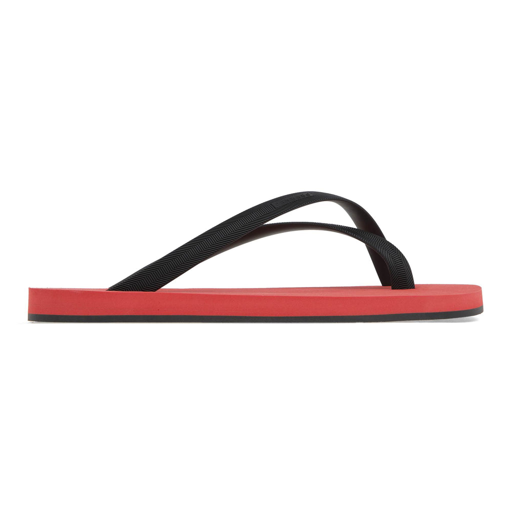 bi-colored cross toe luxe flip flop - (PREL.ANCHE - C16FFFM1B 56B=55B - 13B - 99B - 99W - 01B)