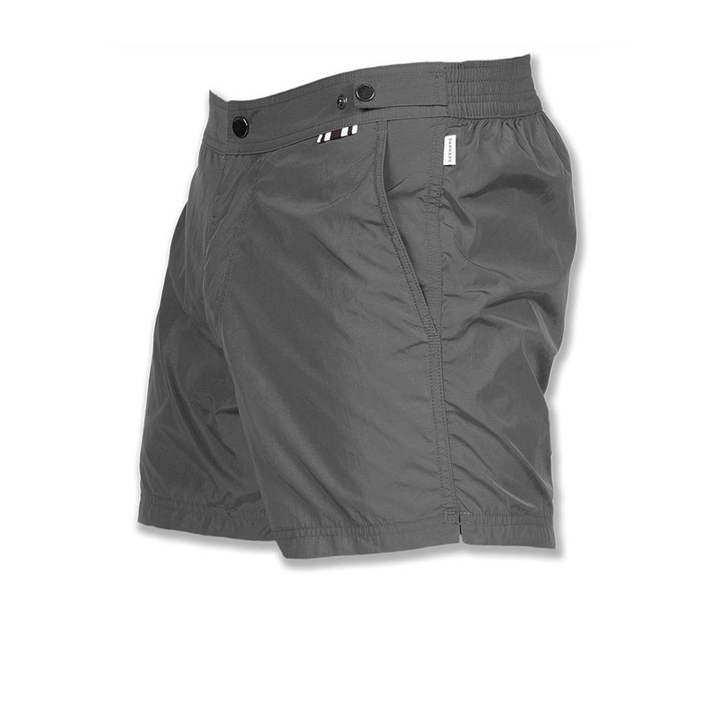 DARK GREY TAILORED SWIM SHORT